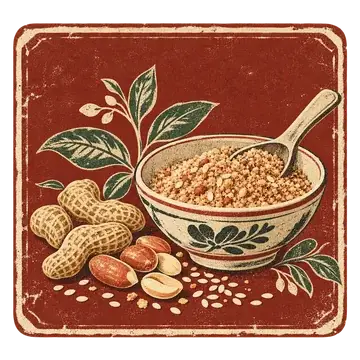 Muối lạc và gia vị
